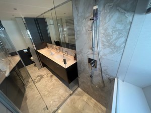 Princess Y95 Owner Cabin Restroom