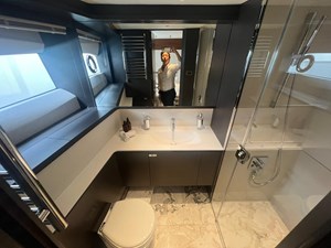 Princess Y95 Lower Deck Port Cabin Restroom