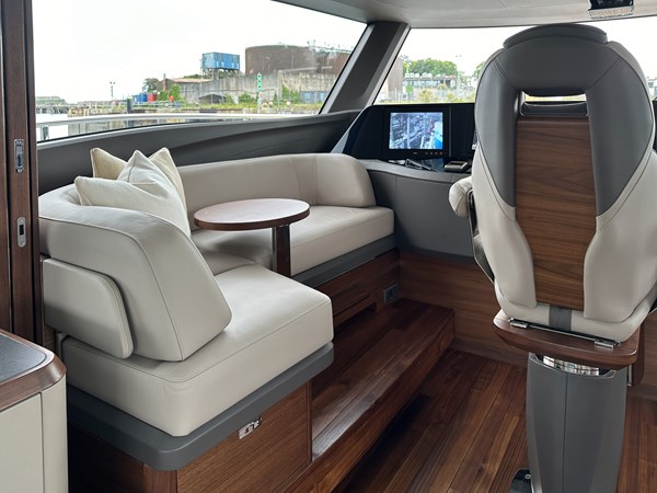 Passenger sofa at Helm