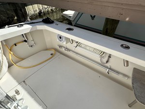 LUNA, 2013 Hunt Yachts Harrier 36: Port Cockpit Details