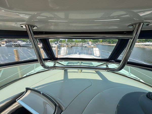 Forward view from helm