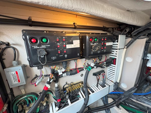 Engine control panel