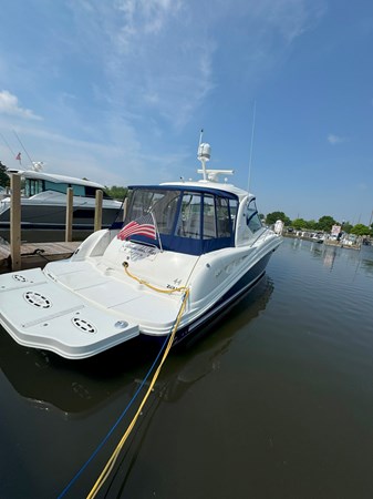 Starboard side stern