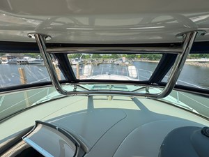 Forward view from helm