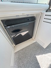 Aft deck refrigerator