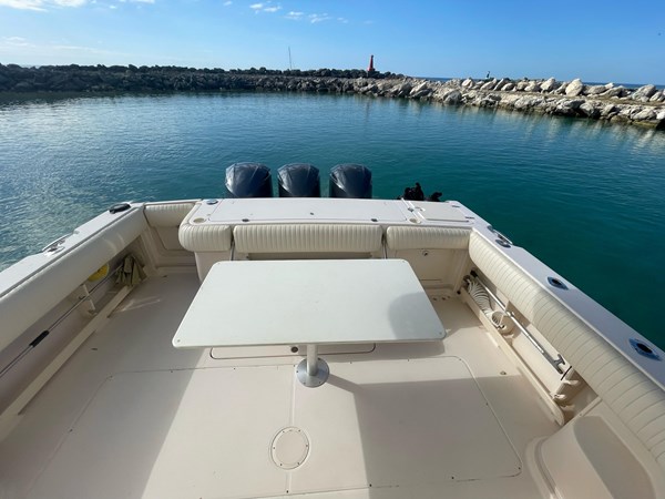 Cockpit Table Facing Aft