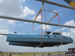 MOONWAVE, 2012 Gunboat 60: HAULED OUT