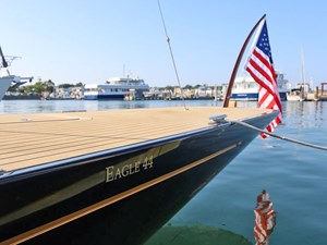 WELCOME: 2024 Leonardo Eagle 44 Port Quarter and Aft Deck