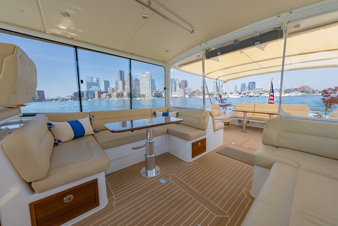 Starboard Upper Salon Settee