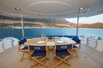 Sunseeker 82Y Basya Nicoli Aft Deck