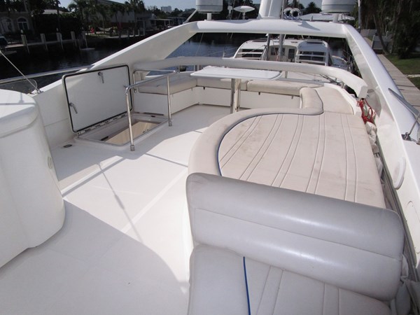 Flybridge Looking Aft