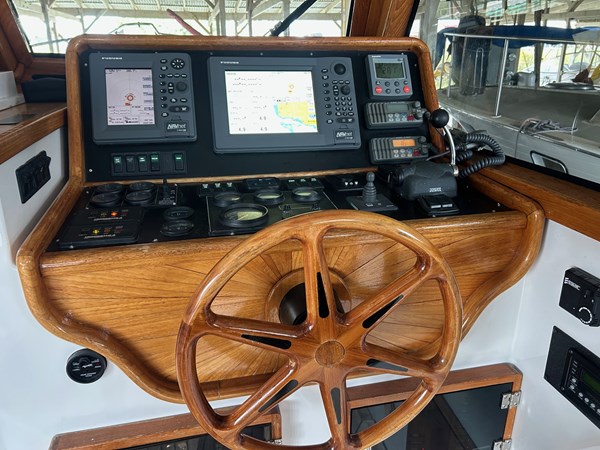 Custom inlaid Wheel & Helm Platform