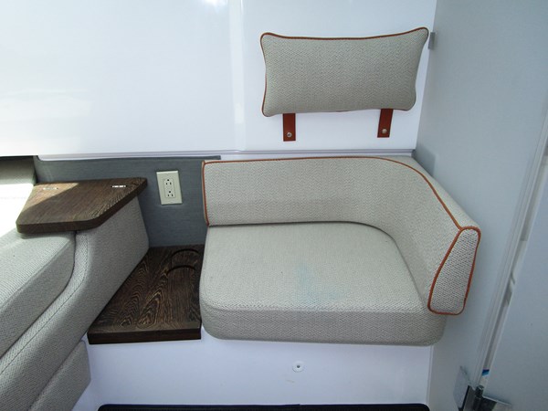 Stbd side cabin seat