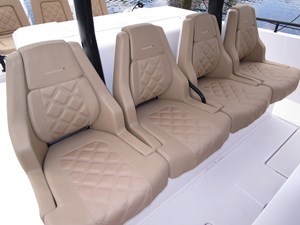 Seats aft of helm
