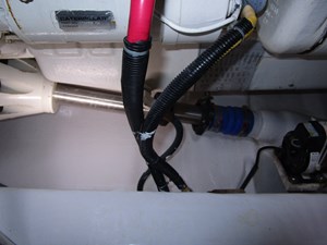 Starboard engine drip pan