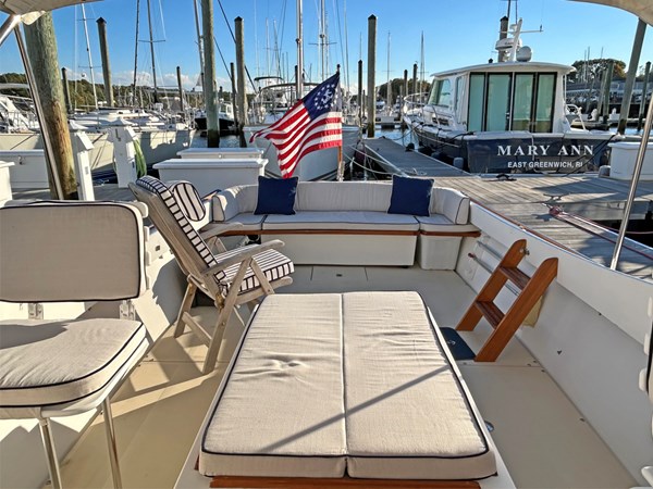 Cockpit Looking Aft, 2003 Fortier 26