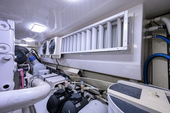 New water pumps for head system, hot water heater outboard starboard side