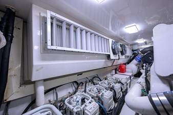 New Dometic A/C units outboard starboard side