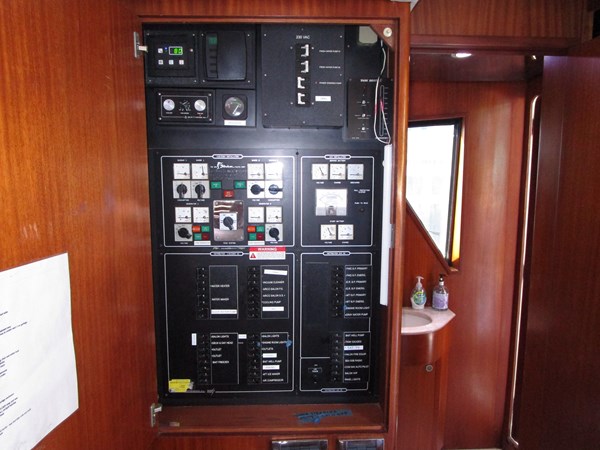 Salon electrical panel