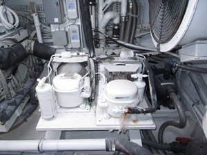 Remote mount galley refrigeration compressor