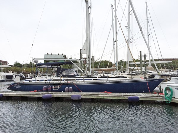 Stbd Profile at Dock