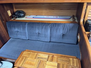 Starboard settee