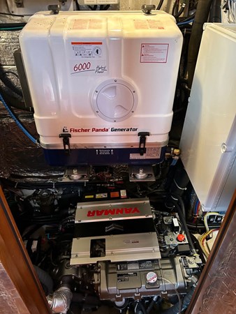 Engine and 24 volt generator