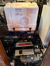 Engine and 24 volt generator