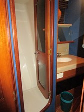 Port side shower