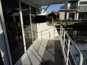 Aft deck to starboard