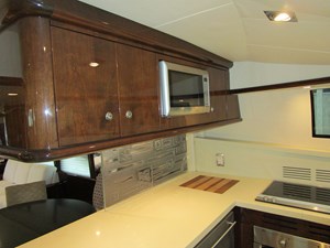 Galley aft area