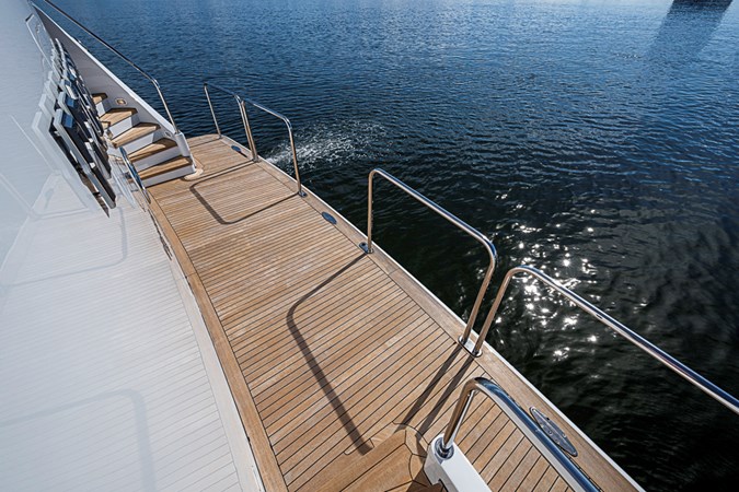 M/Y Probability - 122' Delta Yacht Swim Platform