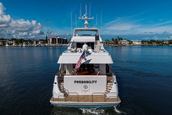 M/Y Probability - 122' Delta Yacht Stern