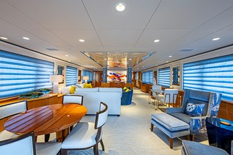 M/Y Probability - 122' Delta Yacht Main Salon