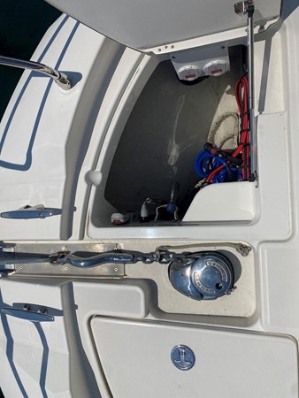 Anchor equipment on bow