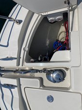 Anchor equipment on bow