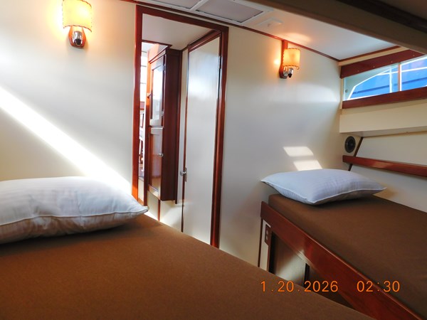 Stateroom door and bulkhead