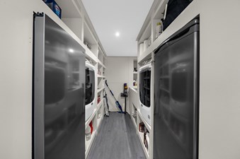 Lower Companionway Walk-In Storage Area