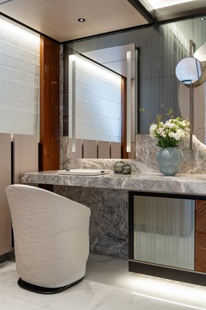 Master cabin bathroom