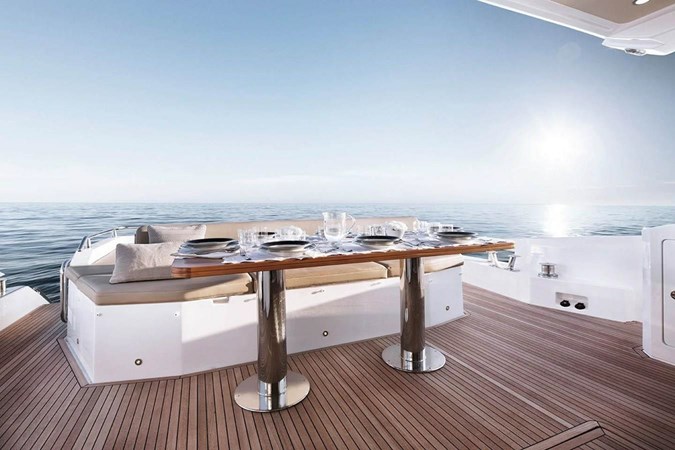 MAIND DECK AFT - FANTASTIC 77’ (23.47m) Azimut Motoryacht, 2019