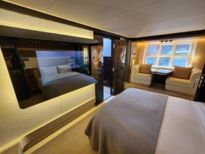 LOWER DECK MASTER STATE ROOM - FANTASTIC 77’ (23.47m) Azimut Motoryacht, 2019