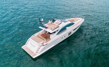 AERIAL VIEW - FANTASTIC 77' (23.47m) Azimut Motoryacht, 2019