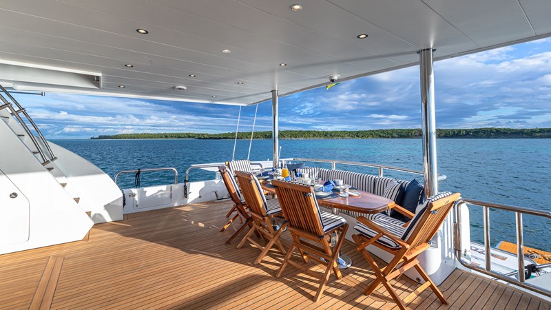 Aft deck
