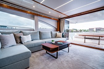 Salon Door Fully Open