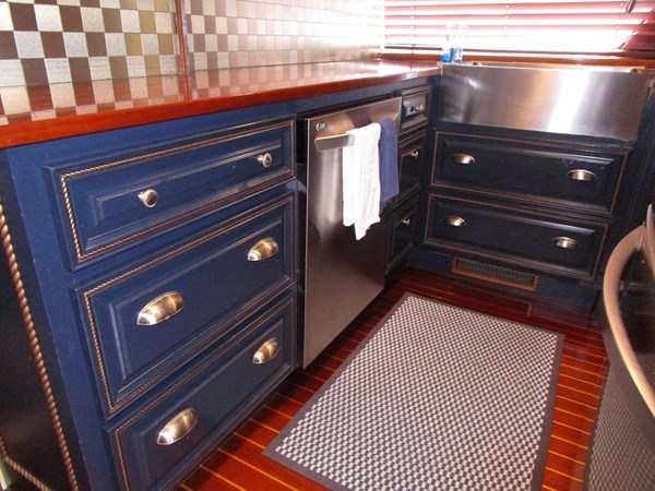 Custom Galley Cabinet