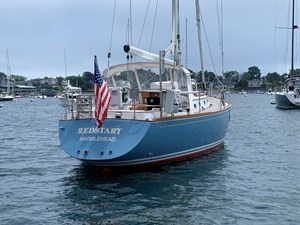 Little Harbor 44, Transom