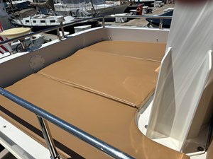 FLybridge Aft: New Sun Pad