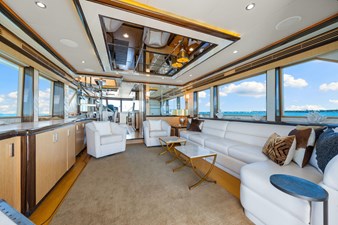 2010 Ocean Alexander 83 Motor Yacht 'Relentless' Salon