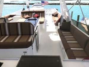 Flybridge Looking Aft