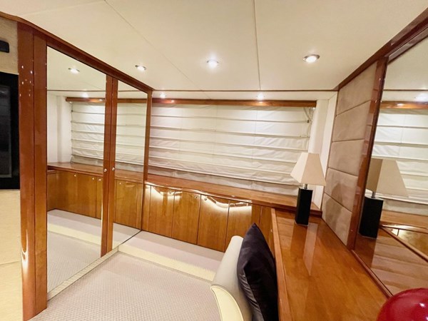 Sunseeker Manhattan 70 - Master Cabin's closet